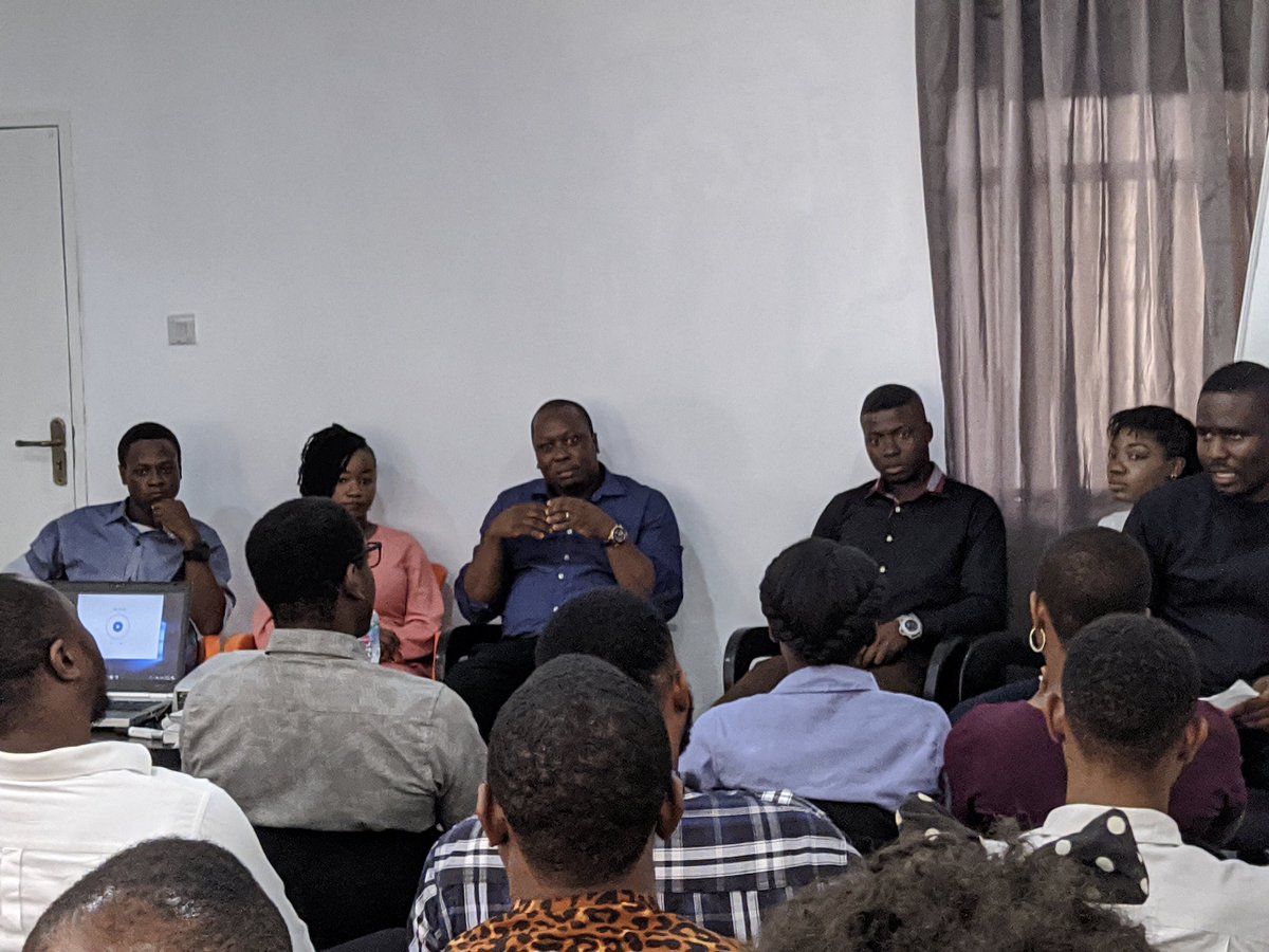 EJRMasterclass's tweet photo. Panelist session 
Anchored by  Mr @otugeme 
@EJRMasterclass https://t.co/KuNKerMmG9