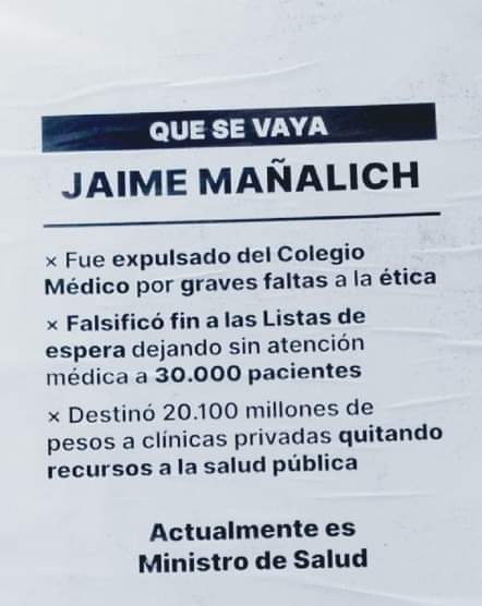 oscarsuazo2's tweet photo. @jmanalich #FueraMañalich  viejo kl incompetente https://t.co/QnFnpTVfSW