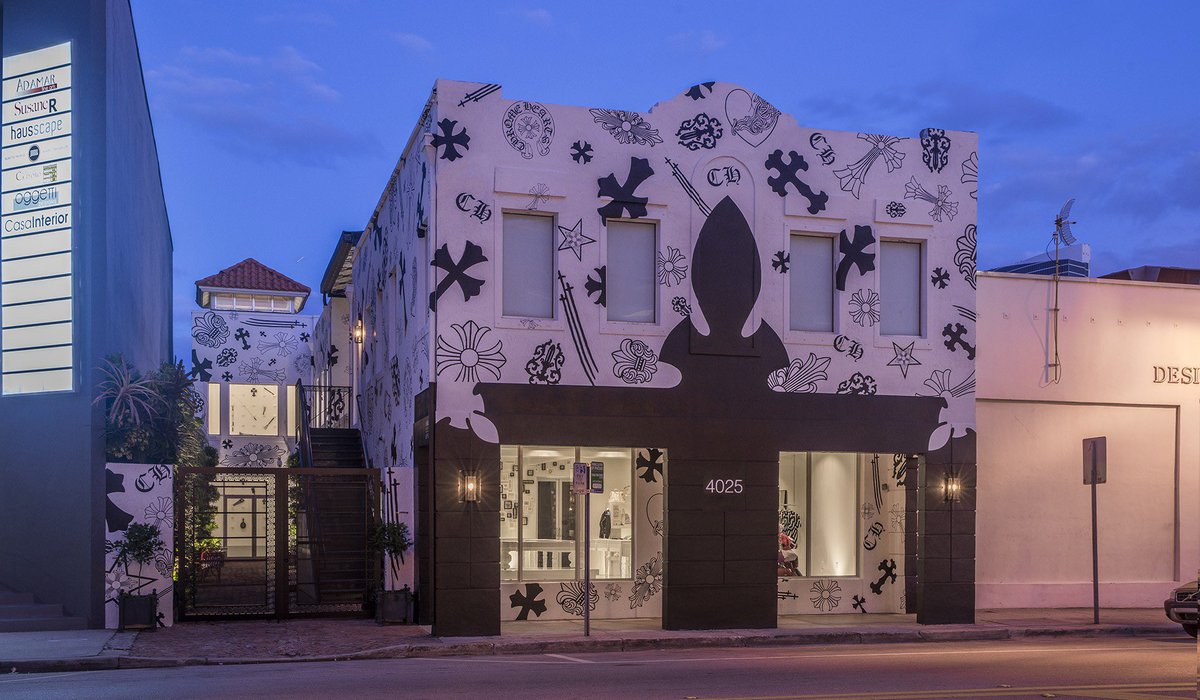Outlander Magazine on X: INSIDE: The CHROME HEARTS Store in Miami