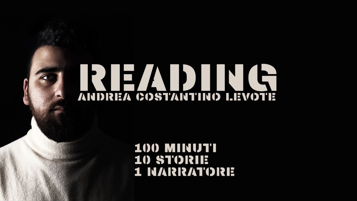 Lalocanda6's tweet photo. READING 
Andrea Costantino Levote
100 minuti
10 storie
1 narratore

Disponibile dal 25 marzo su @lautoradio

#podcast #book #libri @andrea_levote https://t.co/RiNeA1rDX5
