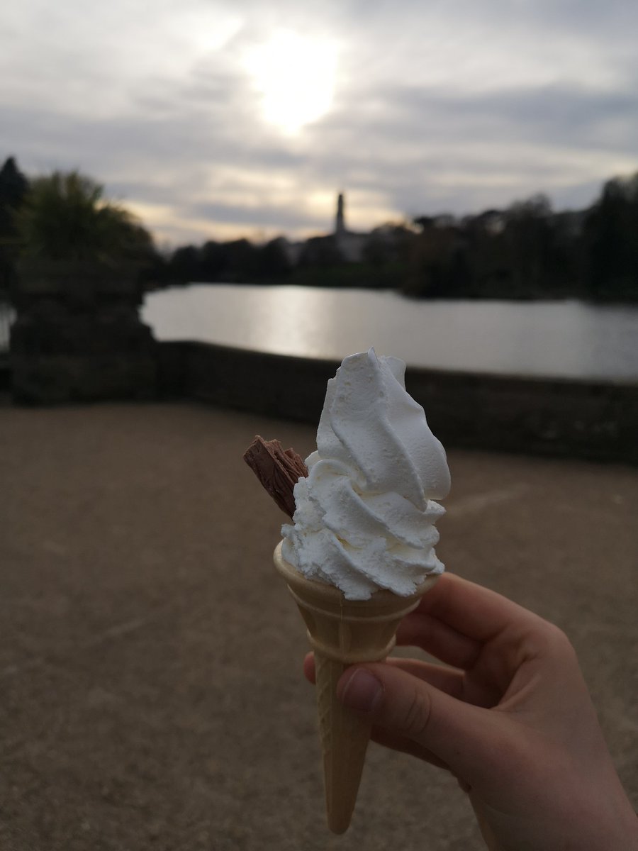 Here's the ice cream to end a very tiring 6 days as an #OccupationalTherapist working for #teamNUH #NHS. One positive from #Covid_19 this week has been the successfull co-working with #Physiotherapists and #Nurses to get patients home #workingtogether