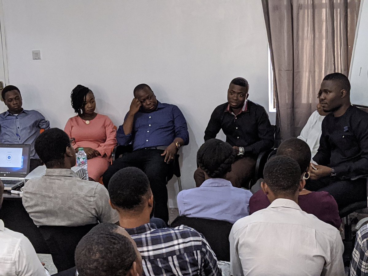 EJRMasterclass's tweet photo. Panelist session 
Anchored by  Mr @otugeme 
@EJRMasterclass https://t.co/KuNKerMmG9