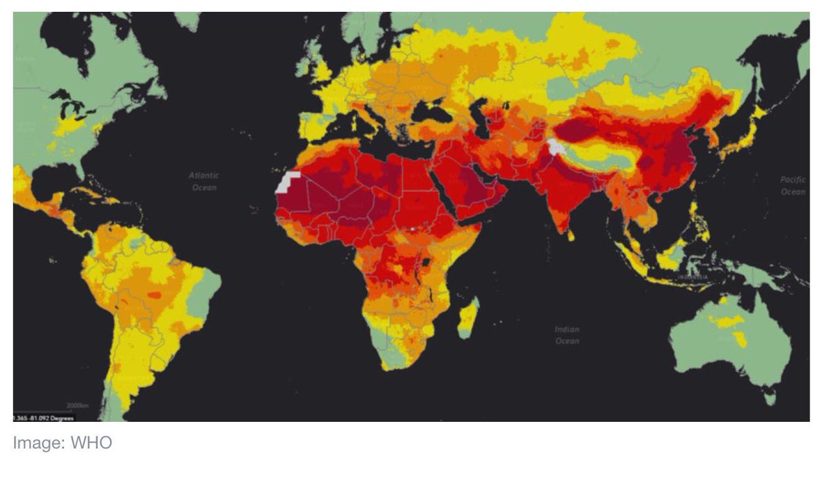 TaylorHogg5's tweet image. Did you know that more than 9/10 of the world’s population lives in places where air pollution exceeds safe limits (source WHO) #GlobalEffects #Pollution #AirPollutants