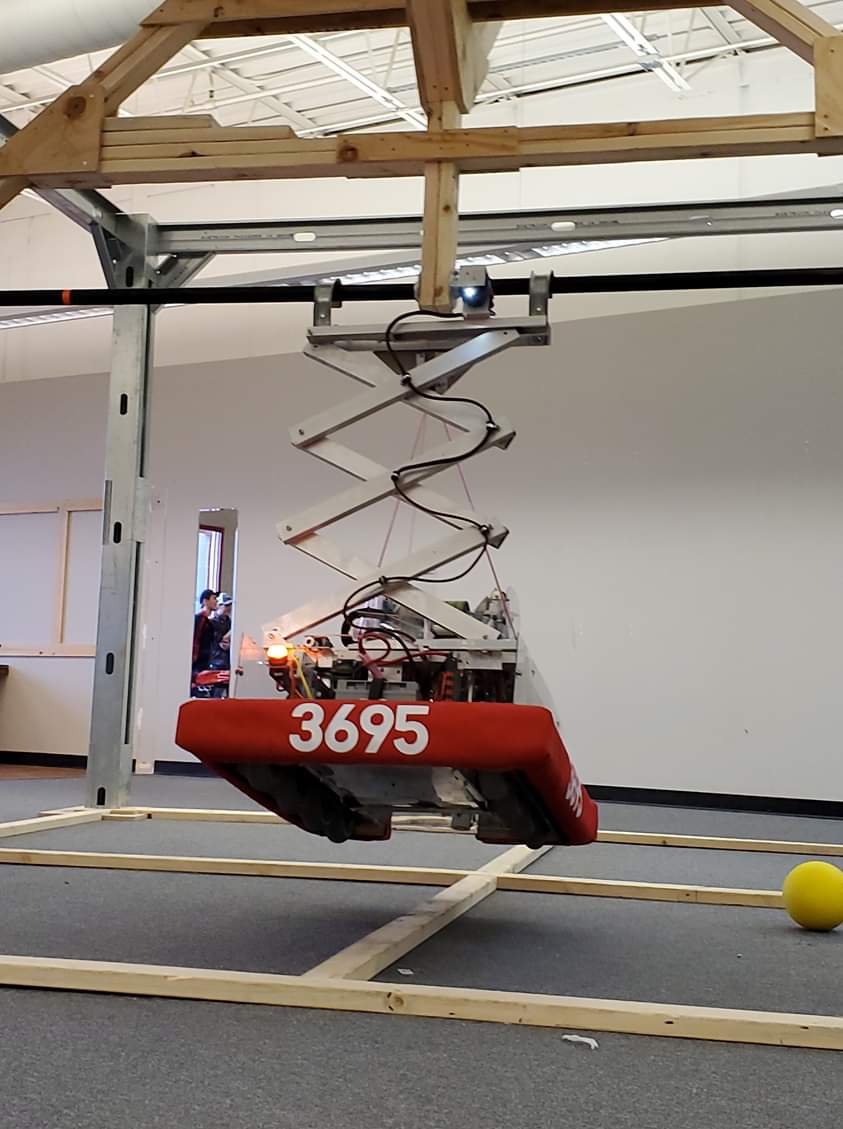 Foximus Prime was not able to compete since FRC cancelled the season worldwide because of COVID-19. The robot is strong, ready when the challenge arises!This is a team of innovators, leaders, designers and dreamers all because of its mentors, sponsors and parents!