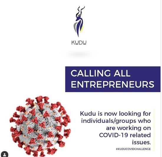 Kudu Venture Is Looking for Ethiopian Startups and Entrepreneurs With Innovating Ideas to Combat COVID-19 : bit.ly/2U8TVVh