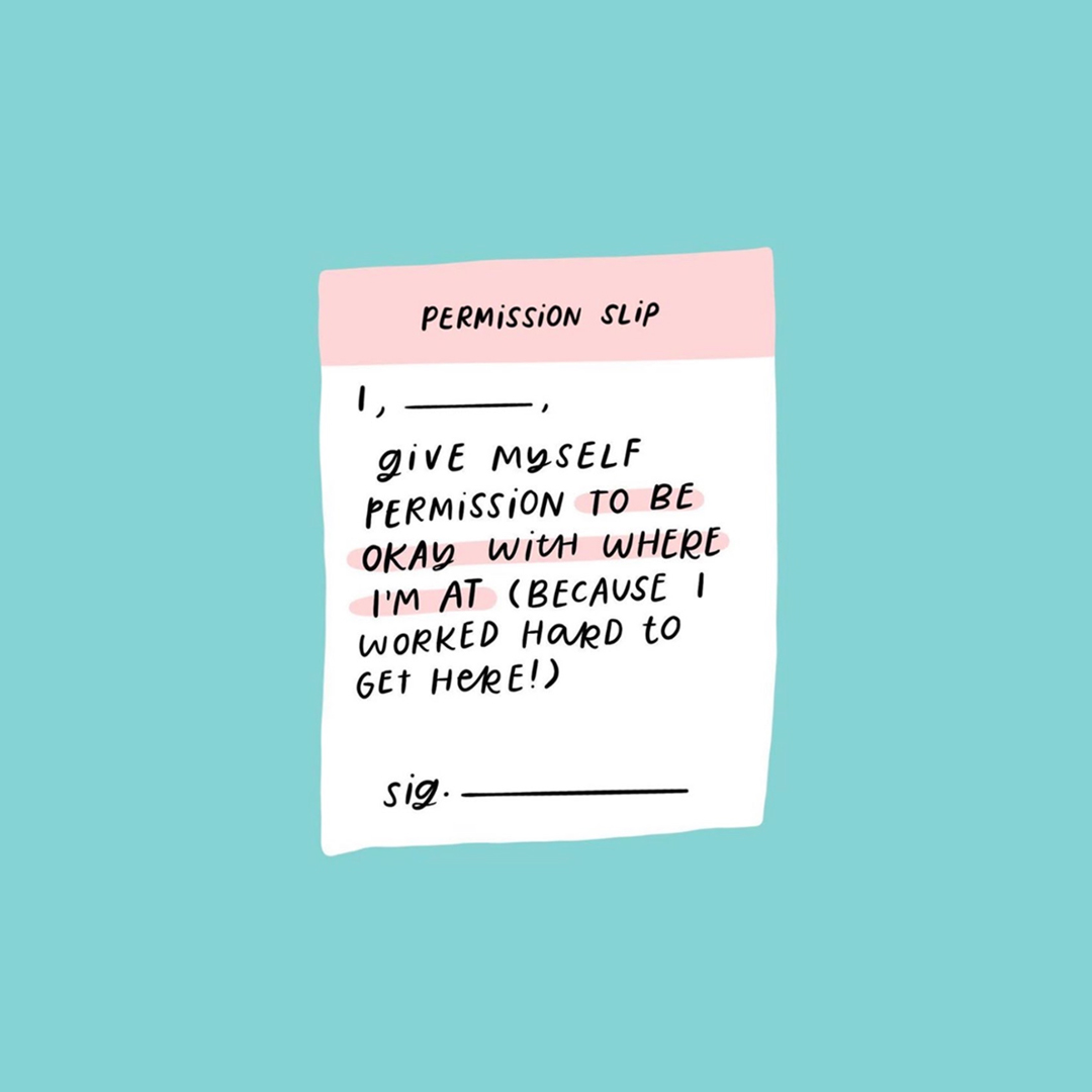 In case you need to give yourself permission. #SELFCARESATURDAY #TIMESUP #TIMESUPHC