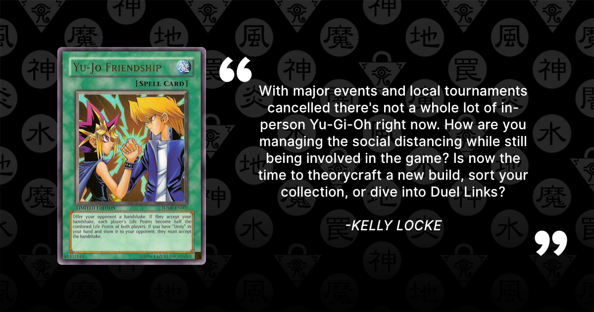 Tcgplayer Infinite Yu Gi Oh Yugi And Joey Are Holding Hands Yugi And Joey Are Not Practicing Social Distancing Don T Be Like Yugi And Joey Seriously Though Are You Getting