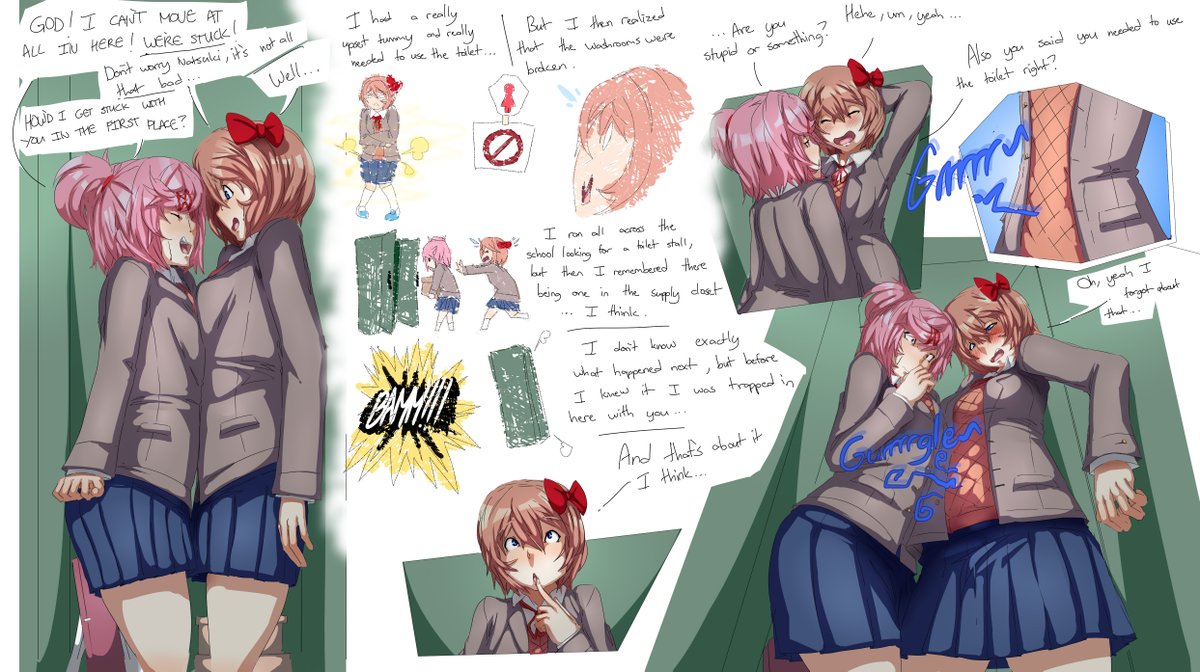 Rule Accident Ass Blush Doki Doki Literature Club Embarrassment The