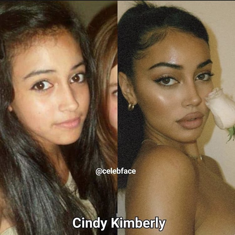 cindy kimberly rlly made me believe she was blessed with a face like thatpi...