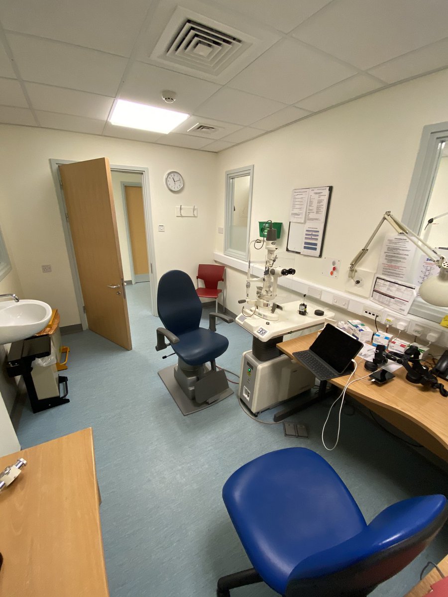 ChrishGuna's tweet photo. Iโm proud to have come up with an iPad Telemedicine @NNUH ophthalmology that will reduce transmission of #Covid_19 by minimising face-to-face contact. Thank you @gordonrhay_md, @pbmthomas and @RCOphth for helping me spread this practice which will hopefully save more lives! https://t.co/jWswNDblj1