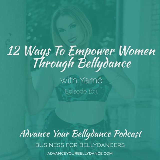 ZanaDance's tweet photo. Have you listened to Episode 103 yet, all about how to empower women through #bellydance? ⁠
⁠
Give it a listen now in your favorite podcast app 🎧⁠
⁠
⁠
#bellydance #advanceyourbellydance #businessforbellydancers #advanceyourbellydancepodcast #bell… https://t.co/xdVQAAlGrW https://t.co/gmemDBVmfl