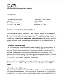 LutchiGayot's tweet image. Today I officially signed an open letter by @income_movement joining @AndrewYang @scottsantens and many more UBI advocates by urging democratic leadership in congress to support a #UBI bill with #NoMeansTesting