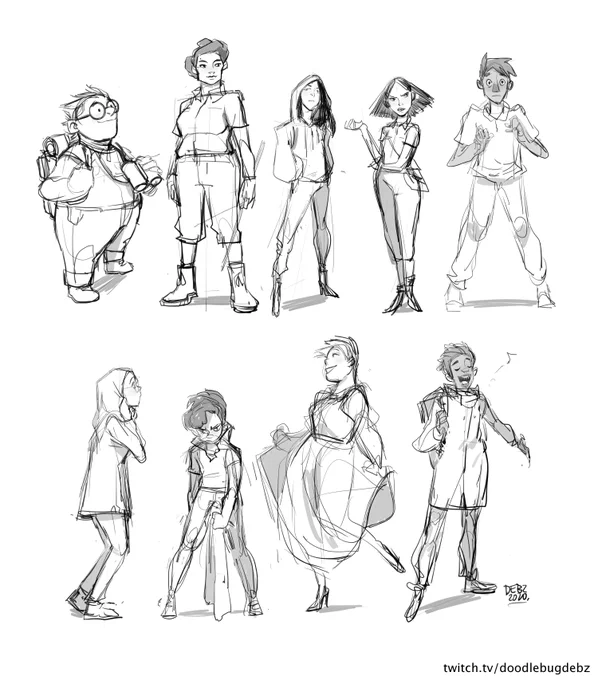 Some characters! Thanks for tuning in. Catch me again at https://t.co/EzBBs0AH9q 