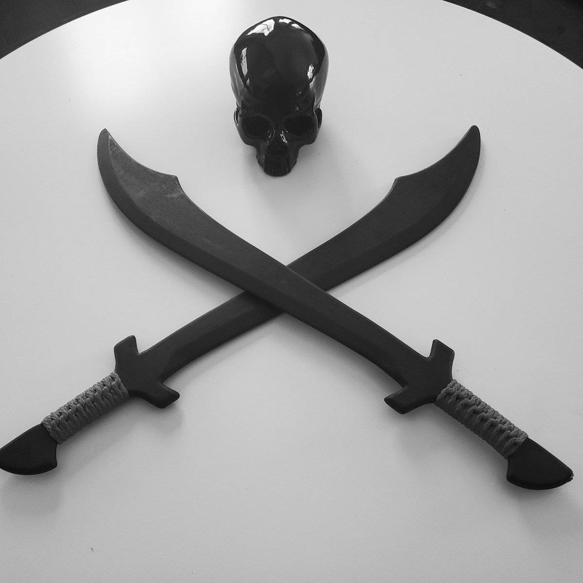 nosferatucon's tweet image. These blades play a central role in the plot of book 2 The Sommelier! They will make lightsabers look like children's toys. Wonder what powers them? Hint: #lesserkeyofsolomon #bael #occult #demonblade #ww1 #occultfiction #trueterror