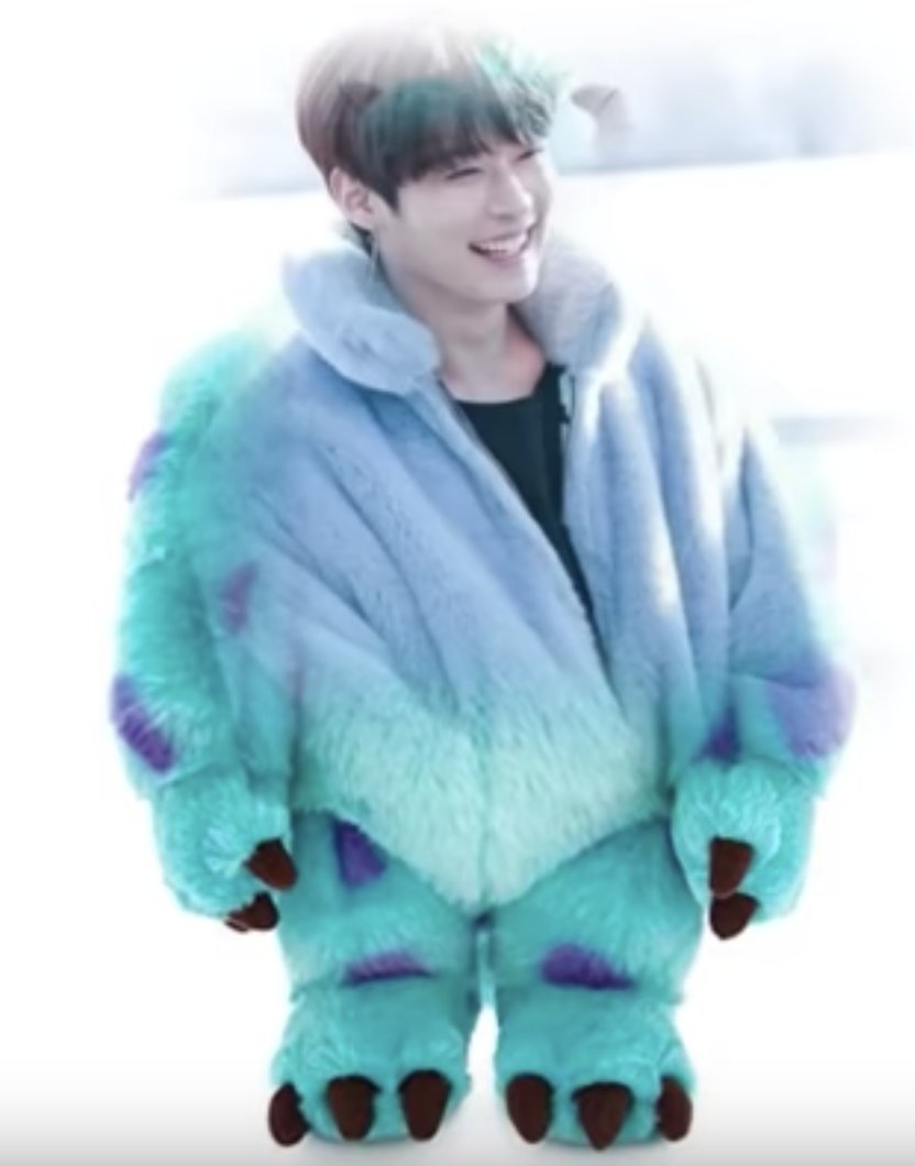 his style is so interesting... as a joke he wore all brown shirts pants and shoes and hyunjin called him a tree  and bc he wears a lot of furry clothes skz compared his blue coat to sullivan from monster's inc and never let him hear the end of it i can't with them