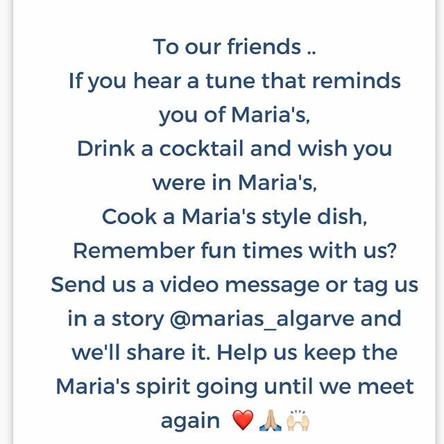 <a href="/MariasAlgarve/">Maria's Restaurant</a> posted a new photo on Instagram