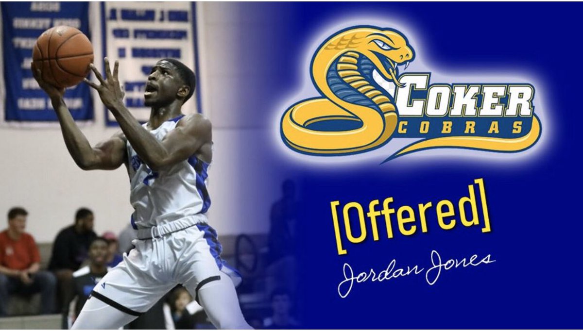 Coach_MikeTeas's tweet photo. Congratulations!!! Jordan Jones @nolimitjones4 picking up an Basketball Scholarship OFFER from Coker University Today!!
#basketball #hoops #scisa #scisaathletics #southcarolinabasketball #PhenomHoops #scprephoops #collegebasketball #coker #hartsville https://t.co/Tj0Kn0HTgj