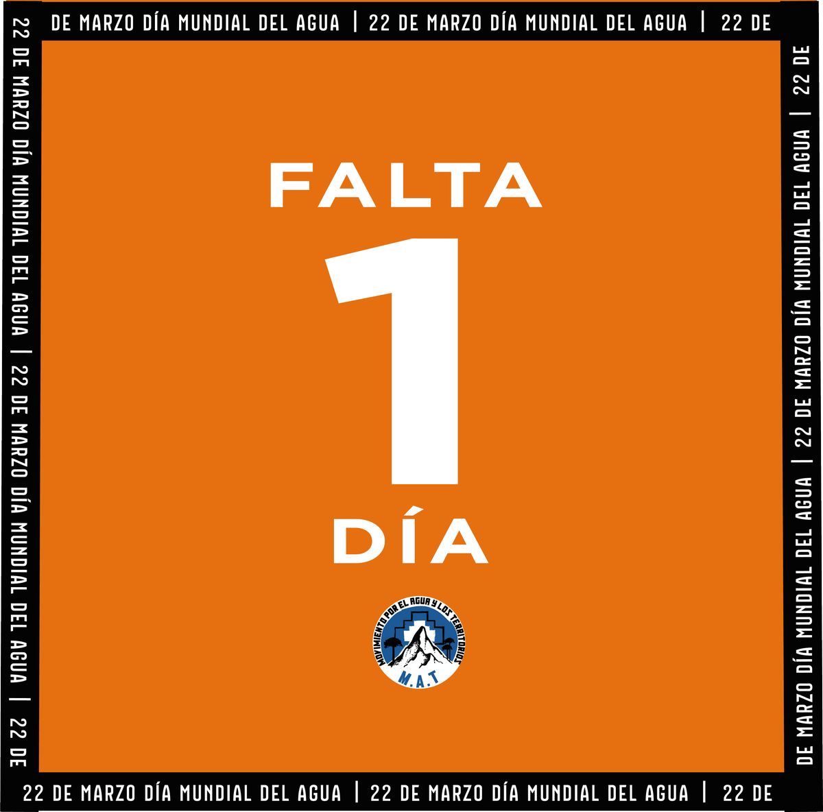 AguaEnMarcha's tweet photo. Mañana es el 💧Día Mundial del Agua💧
Ayúdanos a visibilizar la crisis hídrica y ecológica que viven los territorios.
Desde las 20:00 inicia la #hashtagton en todas las redes sociales (TW, IG FB)usando nuestro hashtag:
#PorElAguaYLosTerritorios https://t.co/rB6AijklEg