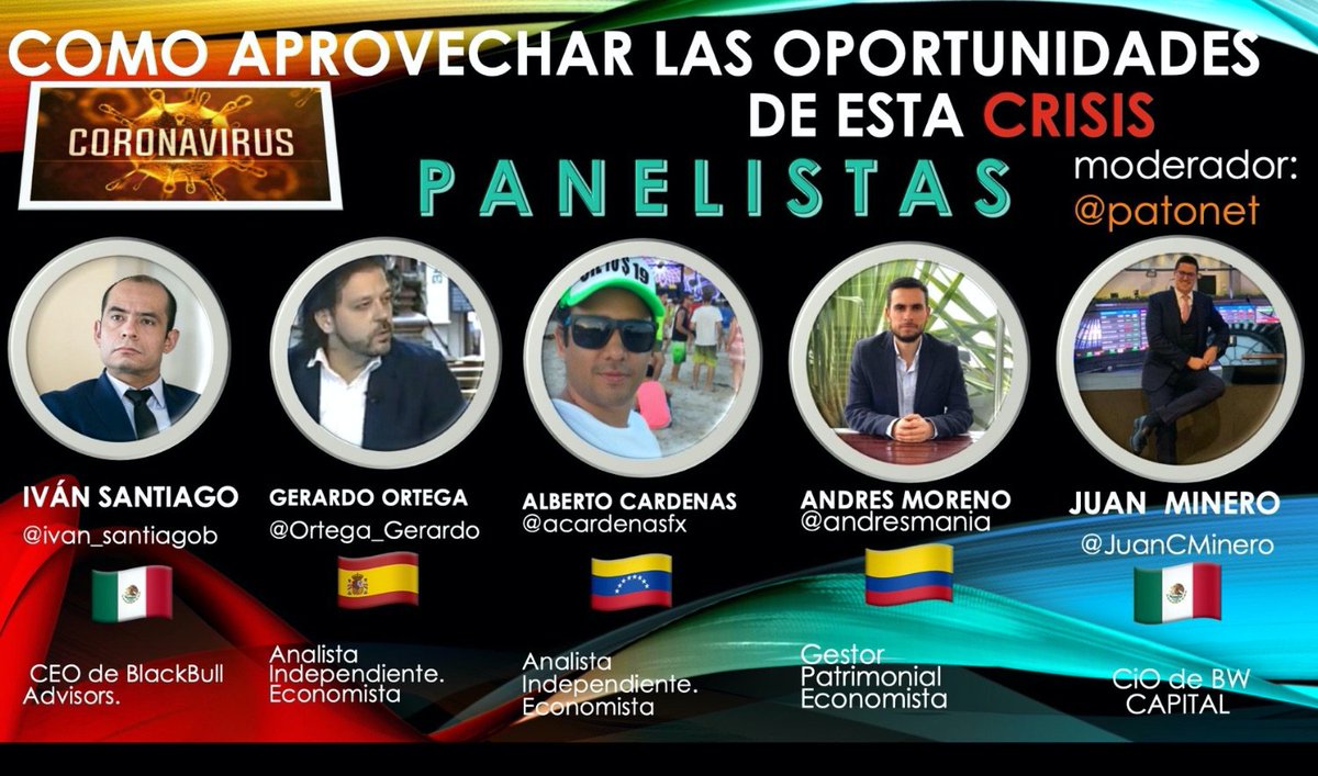 patonet's tweet photo. Debido a la Brutal acogida que tuvo la 1era. Edición del #Webinario #TRMX "Como aprovechar las oportunidades de esta Crisis #Covid_19" invitaremos a nuevos panelistas para que sigan orientandonos en una 2da. Edición. Eso si necesitamos 100 RT's  al menos!   Nos dan una mano? https://t.co/cfvWkGnVKe