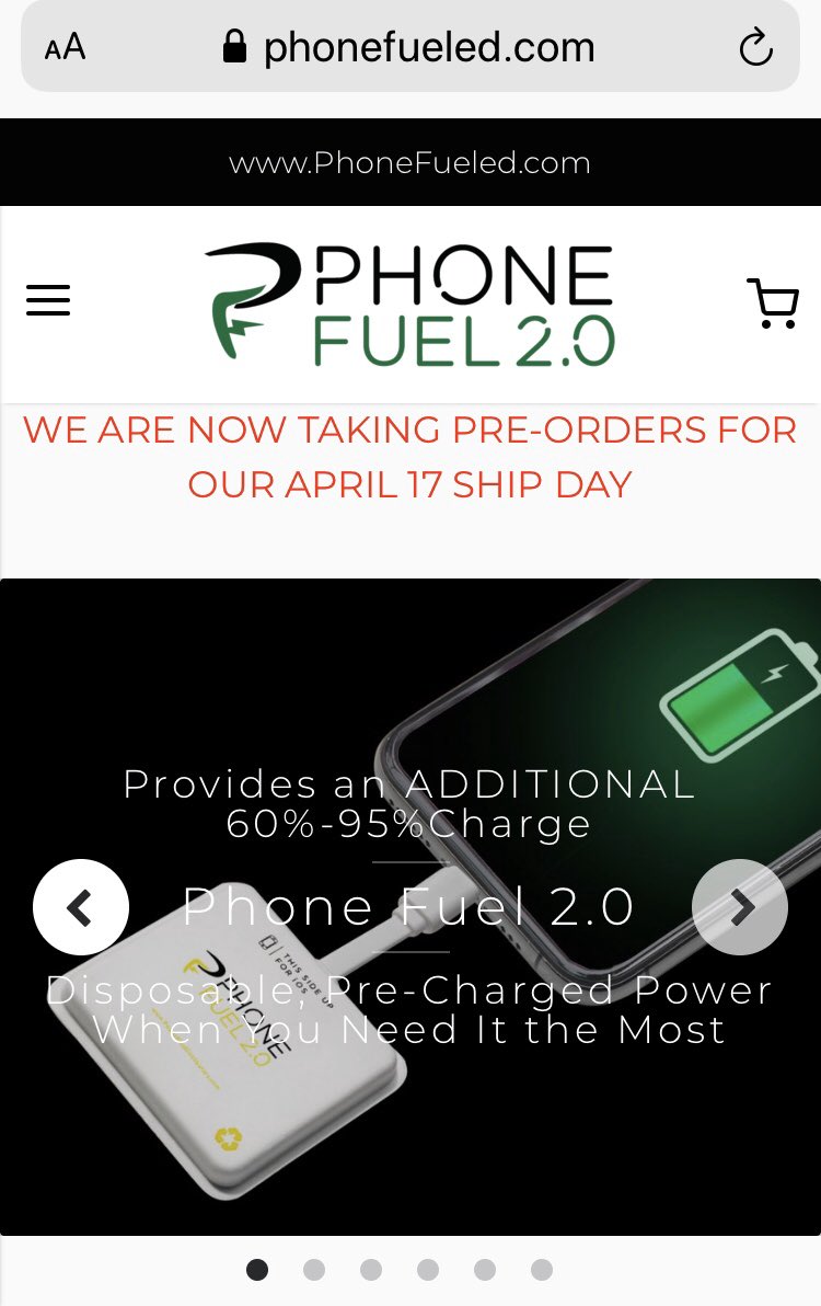 PowerPlusDist's tweet image. Where will you be when your battery dies? Have a Phone Fuel Charger in your pocket and never worry again!! @phonefueled.com
