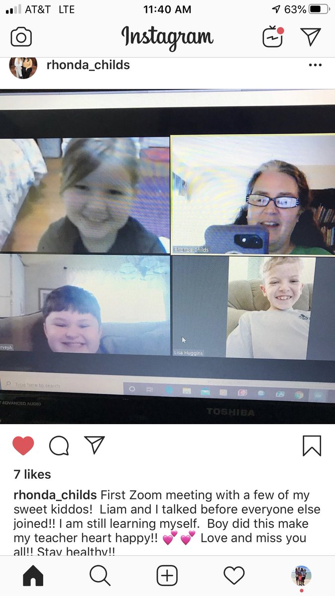 What makes teachers smile? Their students’ faces! We love “seeing” you TRIBE!