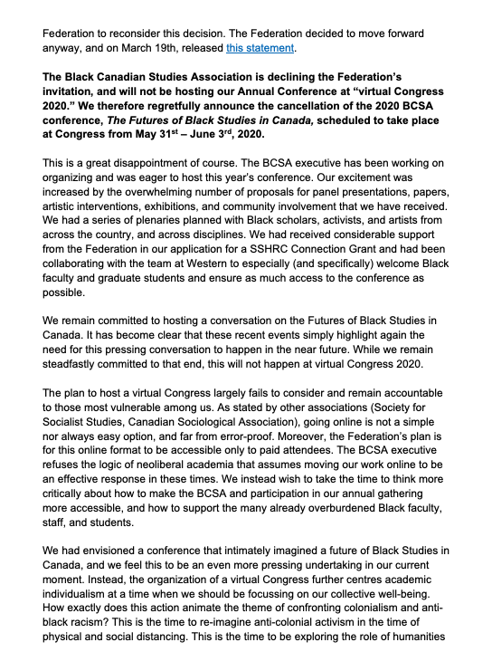 BlkCdnSA's tweet photo. Here is our statement regarding #Congressh2020 today on the #InternationalDayForTheEliminationOfRacialDiscrimination
@ideas_idees @WesternU #BlackAtCongress #ConfrontingColonialismAndAntiBlackRacism https://t.co/rZfTm94y9N