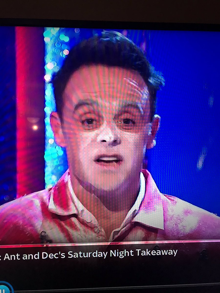I see Ant’s off the wagon #SaturdayNightTakeway