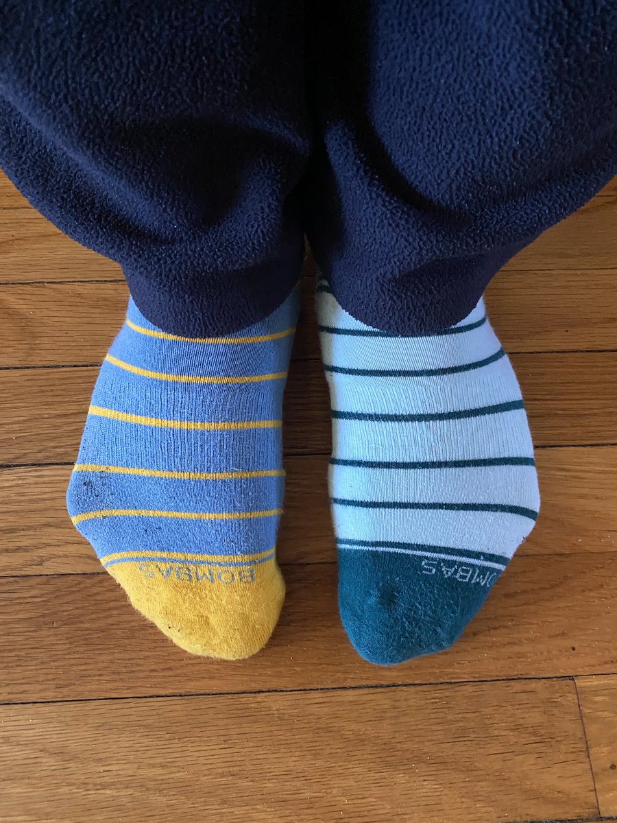 ChrisScience513's tweet photo. Recognizing World Down Syndrome Day by rocking mismatched socks! https://t.co/K3yo9wxRyi