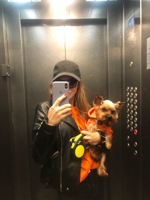 I go out only for a walk with my doggie Batman 😊👌🏻 The rest of the  time I stay at home to #SaveLife<a href="/tag/savelife"class="tags"><span>#savelife</span></a>