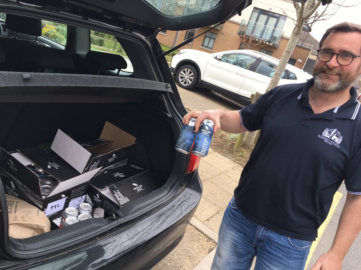garden_brewers's tweet image. Shopping local and supporting our local brewery who have supported us over the years. Garden County Brewers group buy direct from source, delivered to our members around the county by Ed, one of our longest serving members 🍻 #shoplocal @WWolfBrewery
