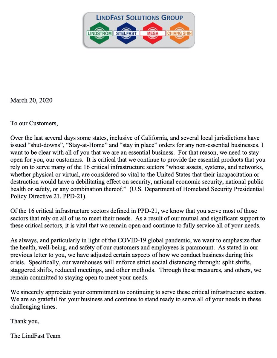 Lindstrom tweet media