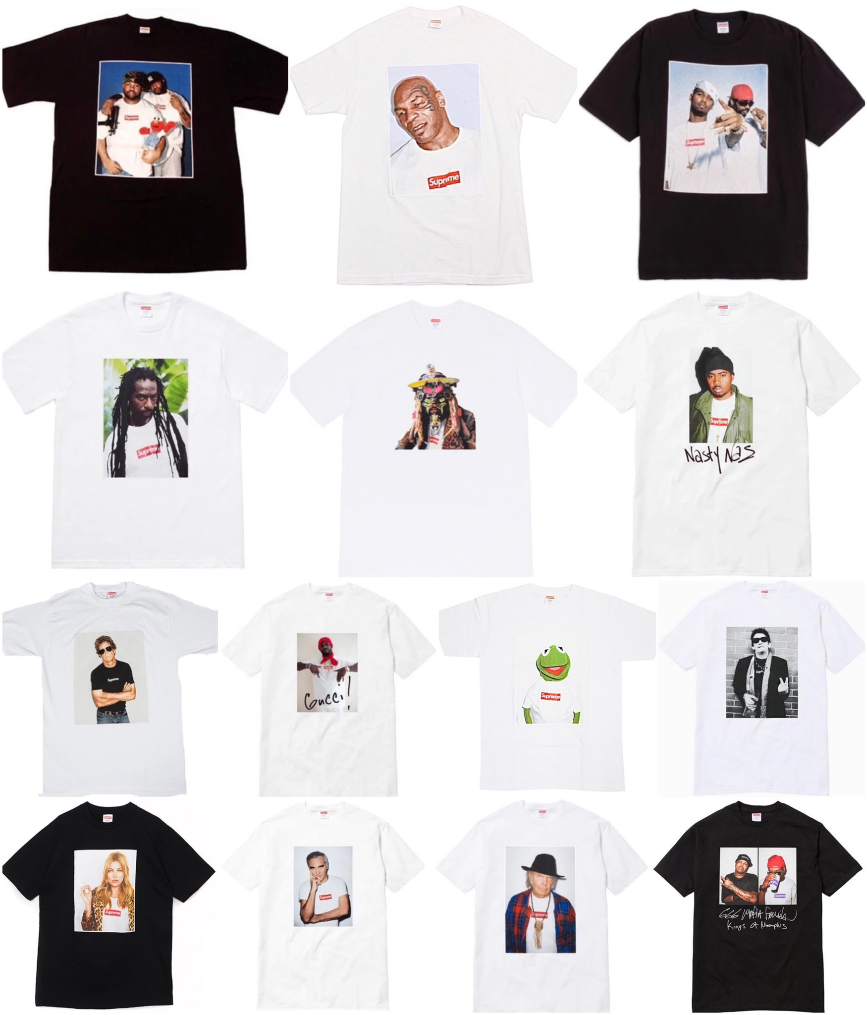 Supreme all photo tees cheap