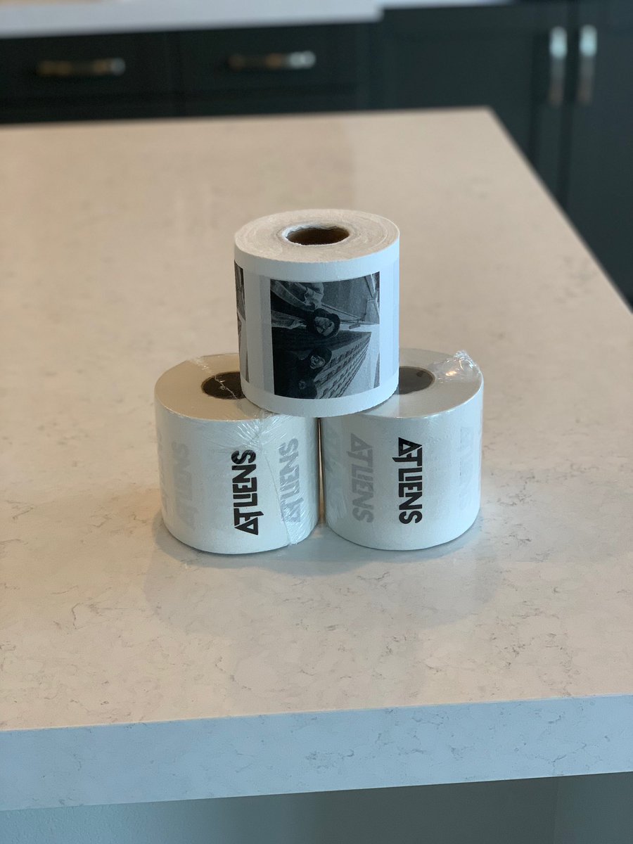 ATLiensOfficial's tweet photo. Giving away some custom ATLiens Toilet Paper (yes its 2-ply). RT, tag your friends &amp; make sure you are following us for a chance to win! https://t.co/Z5KIPoDN8W