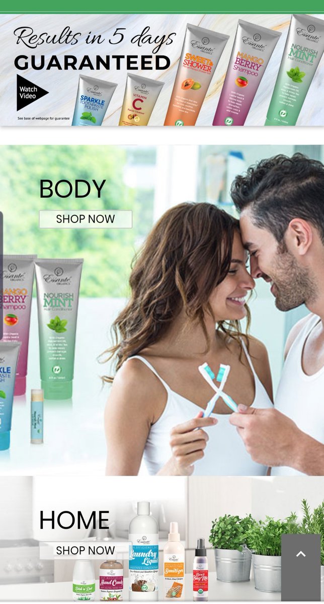 munchie118's tweet image. Organic products for home and body 
Essanteorganics.com/earthlybliss