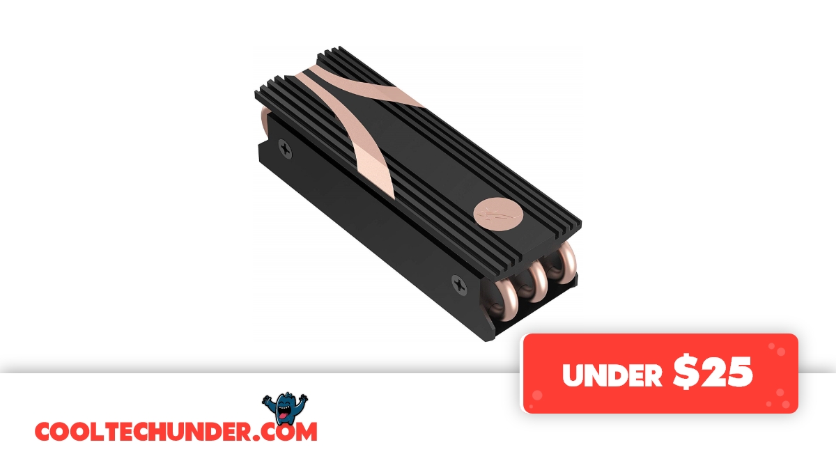 cooltechunder's tweet photo. Sabrent M.2 2280 SSD Rocket Heatsink (SB-HTSK) #coolTechUnder25

Buy Now: https://t.co/mFkvQtNQGQ

More Cool Tech: https://t.co/zgTsn0mEUx

#under25 #Sabrent #heatsink #Ssdheatsink #tech #technology #cooltech https://t.co/c5qHxCZJ7D