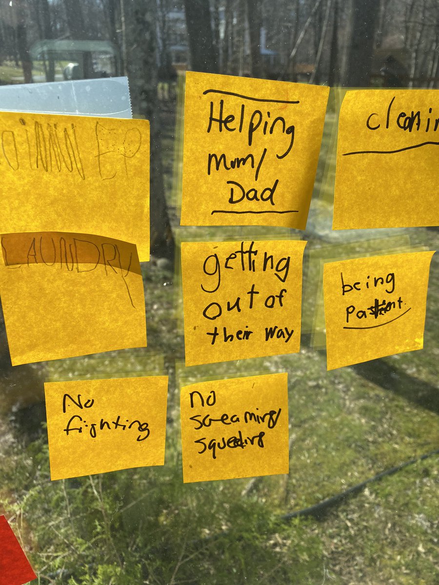 ServiceDesignLK's tweet image. Applied my #CX day job to sheltering at home, brainstorming activities with the kids so they feel ownership for what we do over the next few weeks/months... one category is “helping mom and dad” 😃