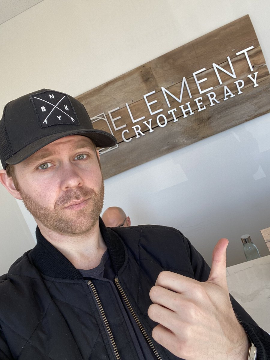 brandon_or_off's tweet photo. There’s a first time for everything. Let’s do this. Time to go freeze my ass off. 🥶 #Cryotherapy #boostingimmunity #reducingsoremuscles #DemolitionMan #MrFreeze #EverybodyChill https://t.co/o852jvxiUQ