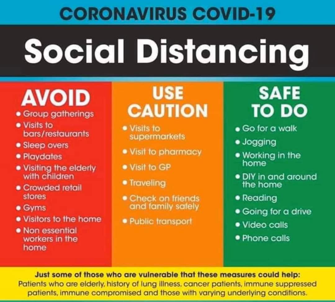 #StayHomeSaveLives #ItsNotAboutYou #SocialDistancing