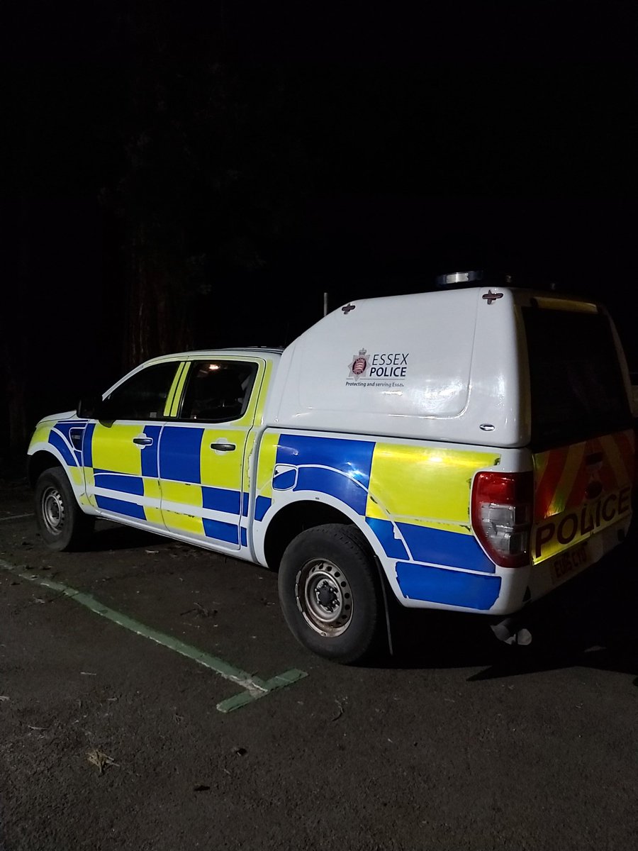 Tonight @PCSOMikeODS and I have had training on Section 59 vehicle warning and seizures, attended hare coursing incident in Little Canfield, dangerous dog in little hallingbury, patrolled ASB hotspots in Great Dunmow and finished with hi-vis patrols in thaxted and Saffron Walden.