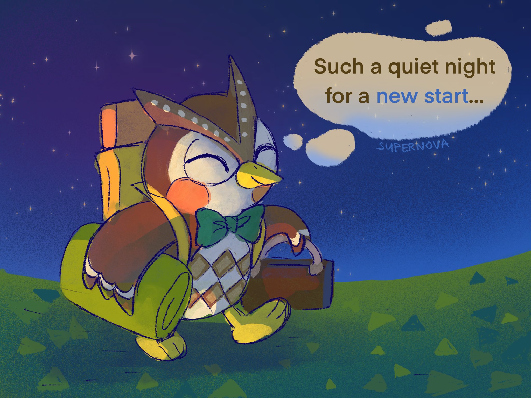 Supernova COMMS OPEN on Twitter "Waiting for Blathers to arrive 