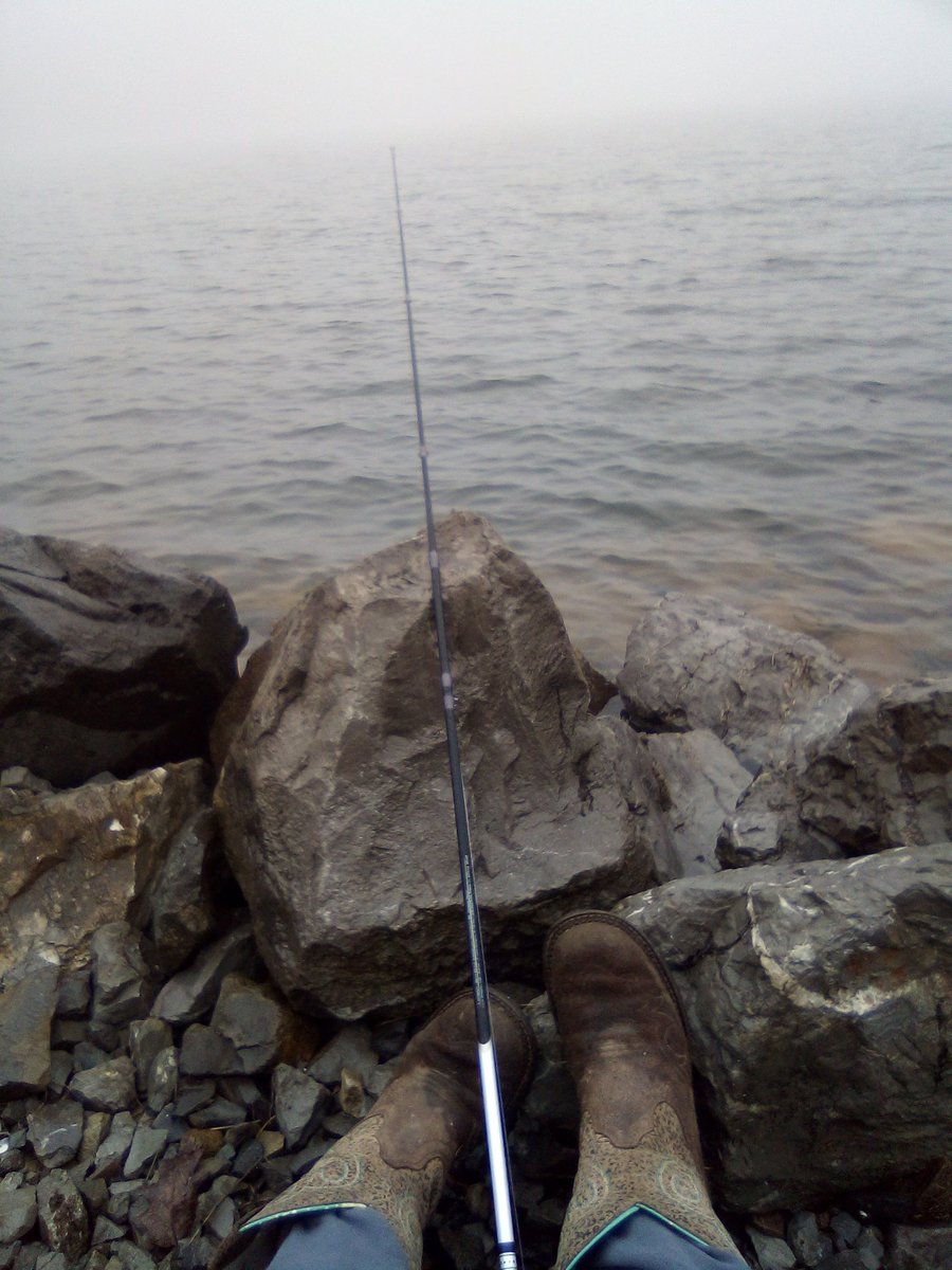 LittleBit_Foxy's tweet photo. What better way to practice social distancing than in nature? 🏞️ #TroutFishing at Summit Lake today in #WestVirginia 🎣 https://t.co/QvuD4EEQuX