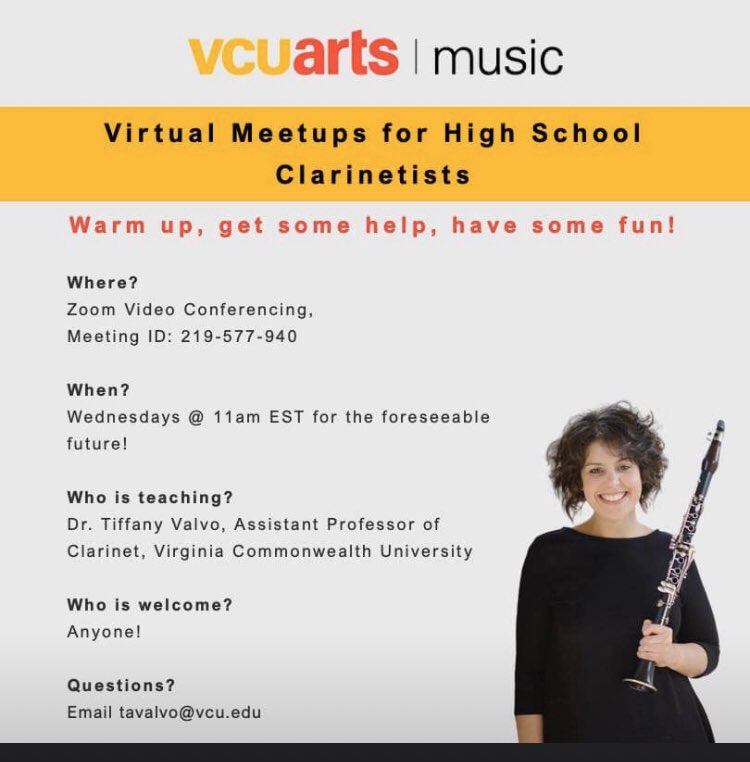 DarrellPearman1's tweet photo. Clarinetists this is for you! @BlacksburgBand https://t.co/KTRHMaUYhL