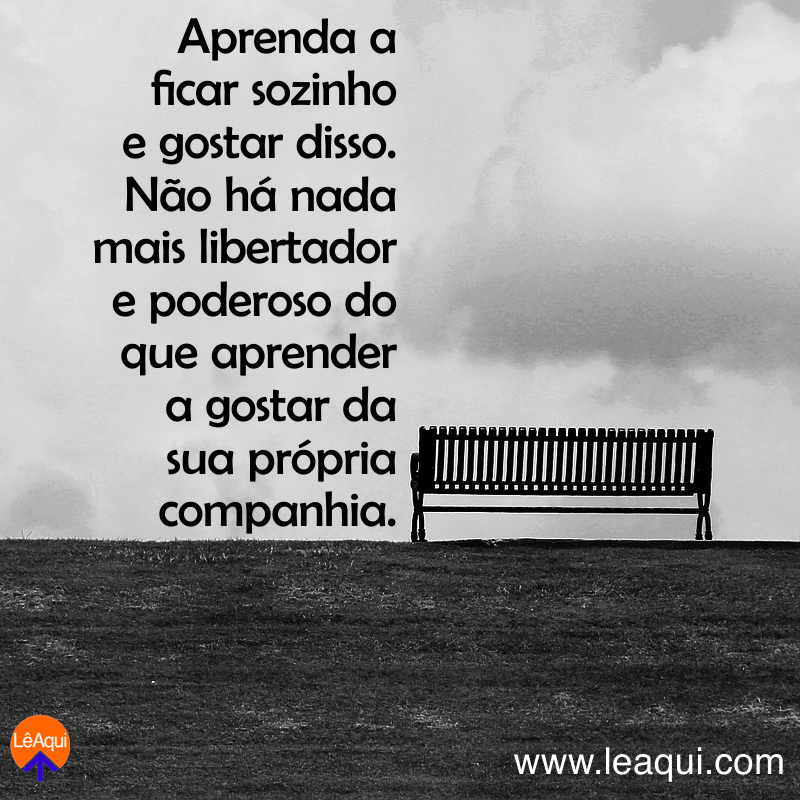 O ato de ficar sozinho: aprenda a apreciar essa arte - Portal