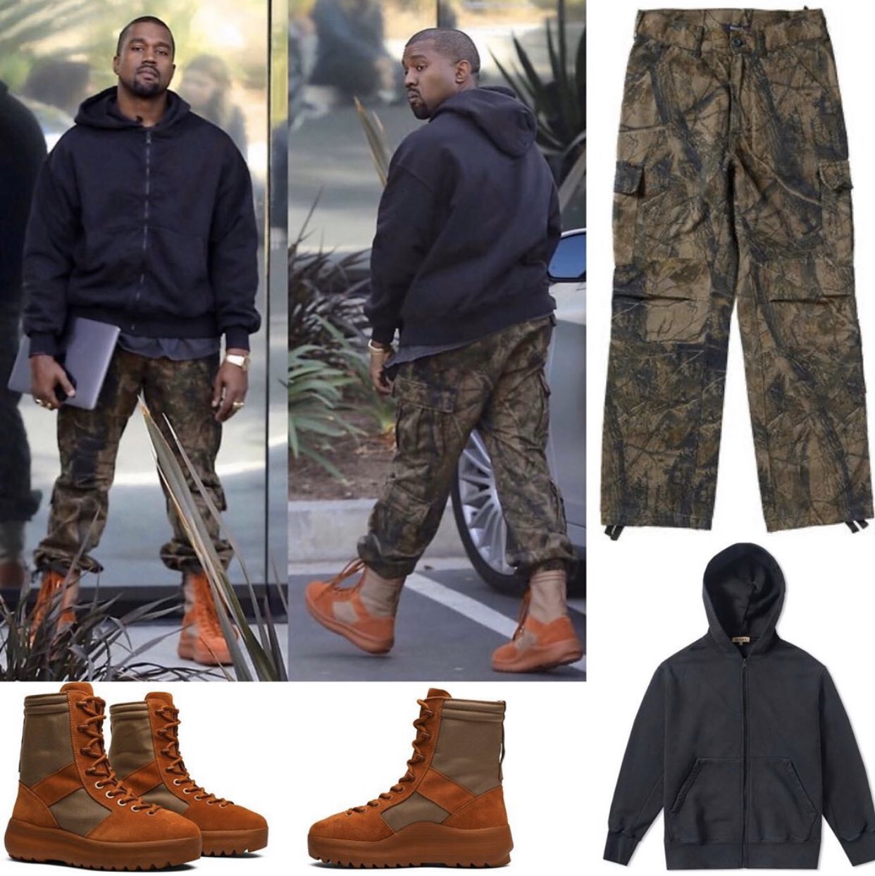 yeezy season 3 cargo pants