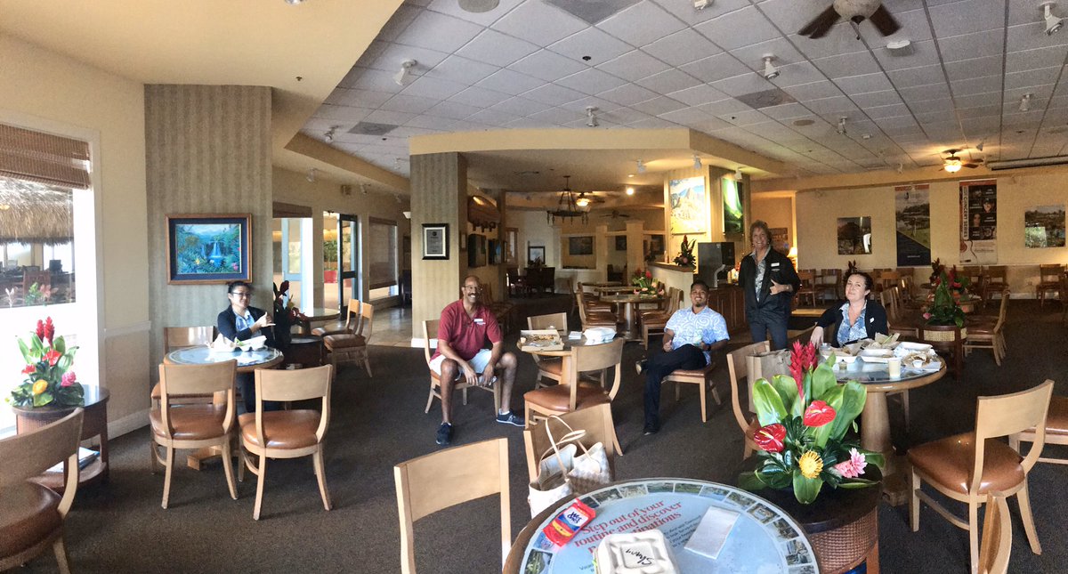 Social Distancing ✌🏽 I cannot begin to say how thankful I am for this Team working through all this chaos #MauiMANA #keepingspiritshigh 💙