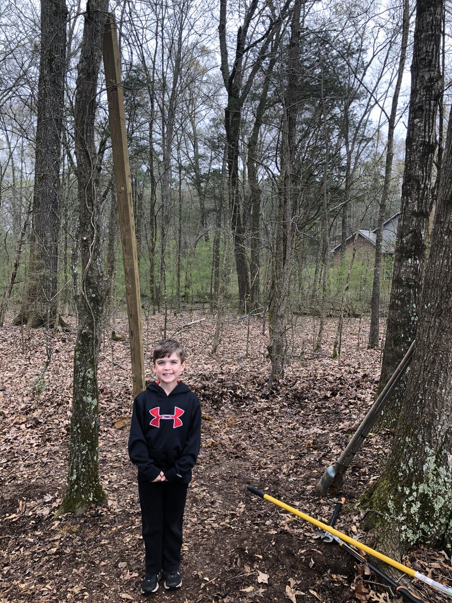 jkcccmiles's tweet image. Day 6: (part 2) here we go..... #treehousemasters #nextproject