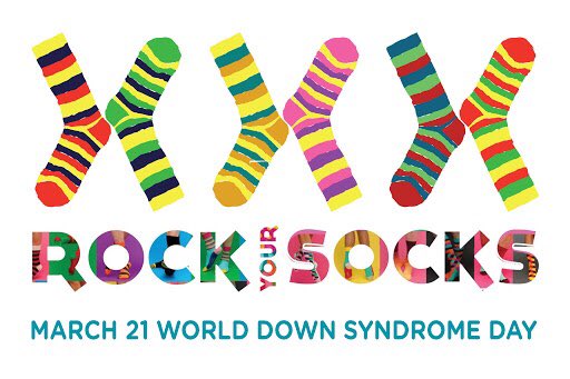 AMSHPED's tweet photo. Went for a #walk to show off my socks. Celebrating World #DownSyndrome Day. #rockyoursocks https://t.co/QiPDnrZT1n
