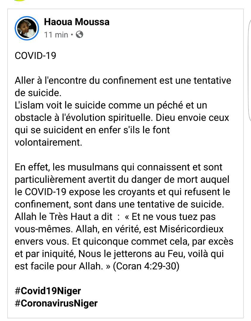 Suivons les consignes et soyons altruistes.