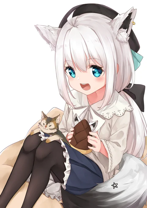 ちびっ狐か超かわいい~#ちびっ狐 #絵フブキ 