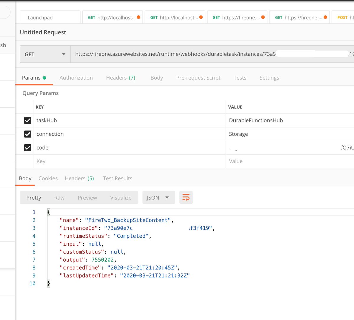 fabianwilliams's tweet image. 2 of 2: 2of2: It’ll get u a cleaner behavior &amp;amp; consistency in the docs. U will note in #fireone i also changed the logging &amp;amp; result output so it reflects more cleanly the fact that diff functions outputted something different @AzureFunctions @jeffhollan